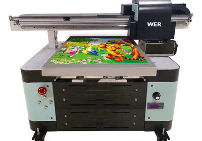 Oversea ndhukung mesin digital a2 uv flatbed printer