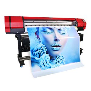 color eco solvent wide format inkjet label printer printer