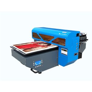 kaca kayu keramik kaca kecil a2 uv dipimpin flatbed printer